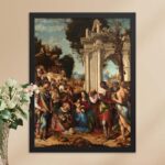 The Adoration of the Magi - Framed poster